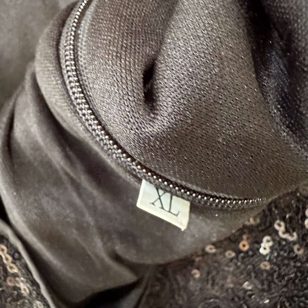 Black Sequined Mini - image 3